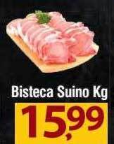 Rede Plus Supermercados Bisteca suino kg oferta