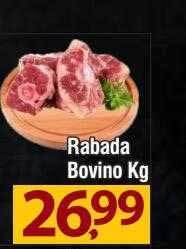 Rede Plus Supermercados Rabada bovino kg oferta