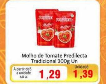 Spani Atacadista Molho de tomate predilecta tradicional oferta