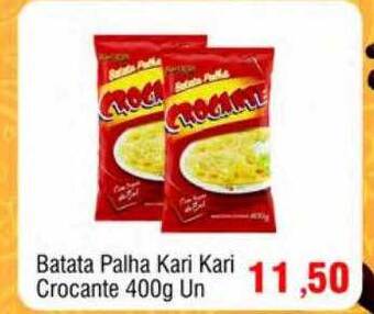 Batata palha kari kari crocante