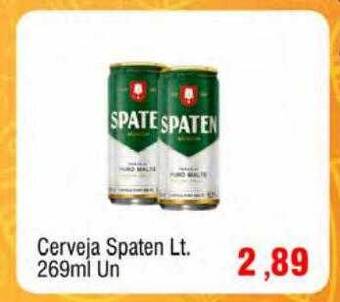 Spani Atacadista Cerveja spaten lt. oferta