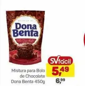 Mistura para bolo de chocolate dona benta