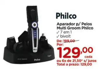 Carrefour Aparador p/ Pelos Multi Groom Philco oferta