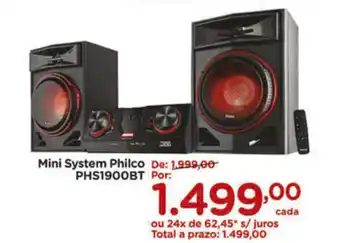 Carrefour Mini System Philco oferta