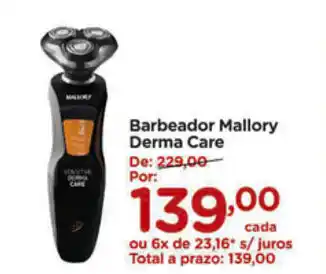 Carrefour Barbeador Mallory Derma Care oferta
