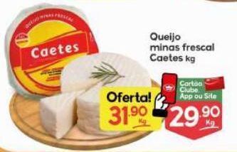 Supermercados Princesa Queijo minas frescal caetés kg oferta