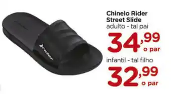 Carrefour Chinelo Rider Street Slide Adulto oferta