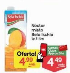 Supermercados Princesa Néctar misto bela ischia 1l oferta