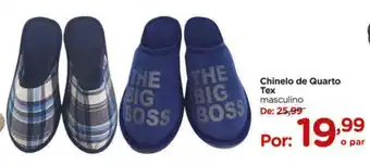 Carrefour Chinelo de Quarto oferta