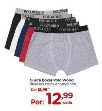 Carrefour Cueca Boxer Polo World oferta