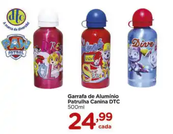 Garrafa de Aluminio Patrulha Canina DTC