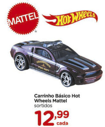Carrefour Carrinho Basico Hot Wheels Mattel oferta