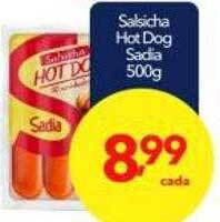Lopes Supermercados Salsicha hot dog sadia oferta