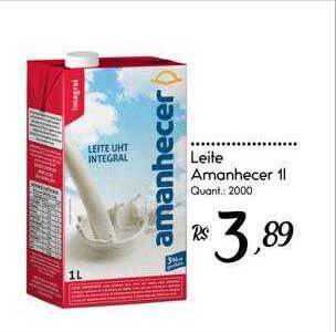 Giassi Supermercados Leite amanhecer oferta