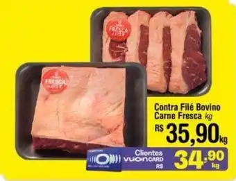 Fort Atacadista Contra Filé Bovino Carne Fresca kg oferta