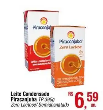 Fort Atacadista Leite Condensado Piracanjuba 395g oferta