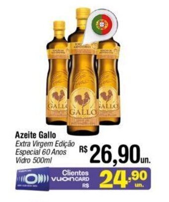 Fort Atacadista Azeite Gallo 500ml oferta