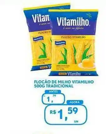 Flocão de milho vitamilho tradicional