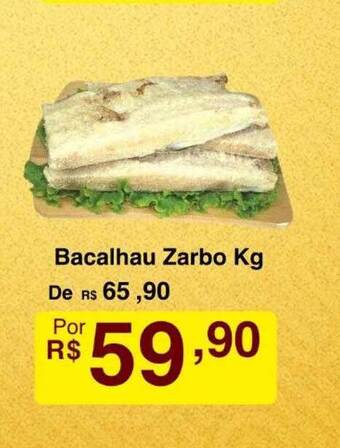 VN Autosserviço Bacalhau zarbo kg oferta