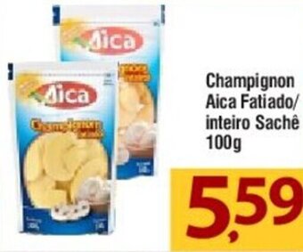 Champignon Aica Fat./ Inteiro sache 100g