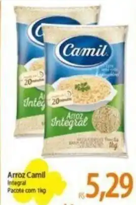 Atacadão Arroz Camil 1kg oferta