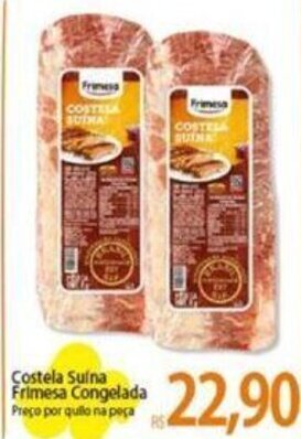 Atacadão Costela Suína Frimesa Cong. 1kg oferta