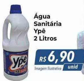 Hiper Moreira Água sanitária ypê oferta