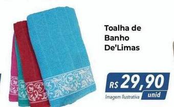 Hiper Moreira Toalha de banho de'limas oferta