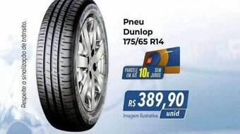 Hiper Moreira Pneu dunlop 175-65 r14 oferta