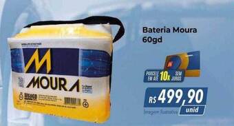 Bateria moura 60gd