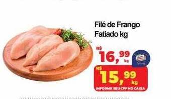Semar Supermercado Filé de frango fatiado oferta