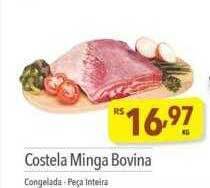 Supermercados Condor Costela minga bovina oferta