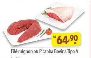 Supermercados Condor Filé-mignon ou picanha bovina tipo a oferta