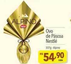 Ovo de páscoa nestlé alpino