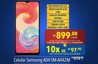 Supermercados Condor Celular samsung a04 sm-a042m oferta
