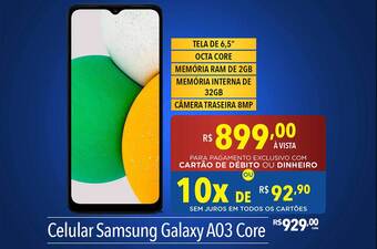 Supermercados Condor Celular samsung galaxy a03 core oferta
