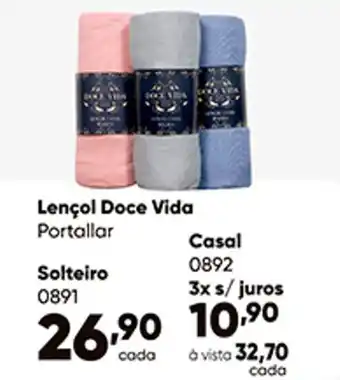 Lençol doce vida Portallar Casal