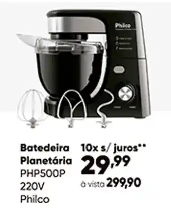 Batedeira Planetária Philco 220V
