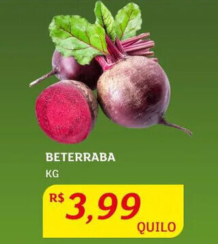 Assaí Atacadista Beterraba 1kg oferta
