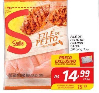 GBarbosa Filé de peito de frango sadia 1kg oferta