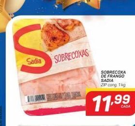 GBarbosa Sobrecoxa de frango sadia 1kg oferta