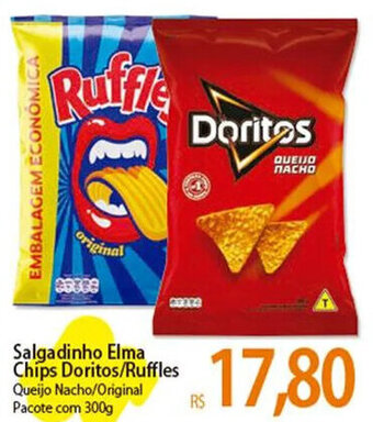Atacadão Salgadinho Elma Chips Doritos/ Ruffles 300g oferta