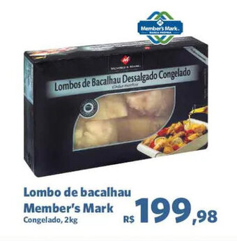 Sam's Club Lombo de Bacalhau Member's Mark 2kg oferta