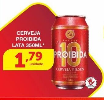 Roldão Cerveja proibida lata 350ml* oferta
