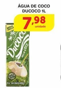 Roldão Água de coco ducoco 1l oferta