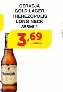 Roldão Cerveja gold lager therezópolis long neck 355ml* oferta