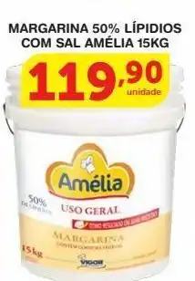 Roldão Margarina 50% lípidios com sal amélia 15kg oferta