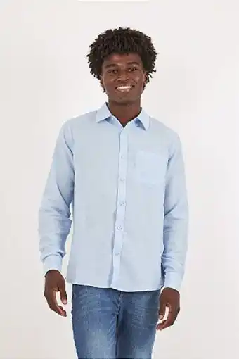 Camisa tonini azul