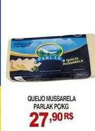 Mercadão Atacadista Queijo mussarela parlak pç kg oferta