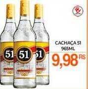 Mercadão Atacadista Cachaça 51 oferta